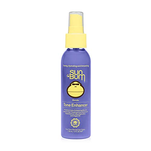 Sun Bum Blonde Tone Enhancer | פרבן, גלוטן ואכזריות חופשת סגול חופשי בטיפול בבלונדיניות | 4 עוז